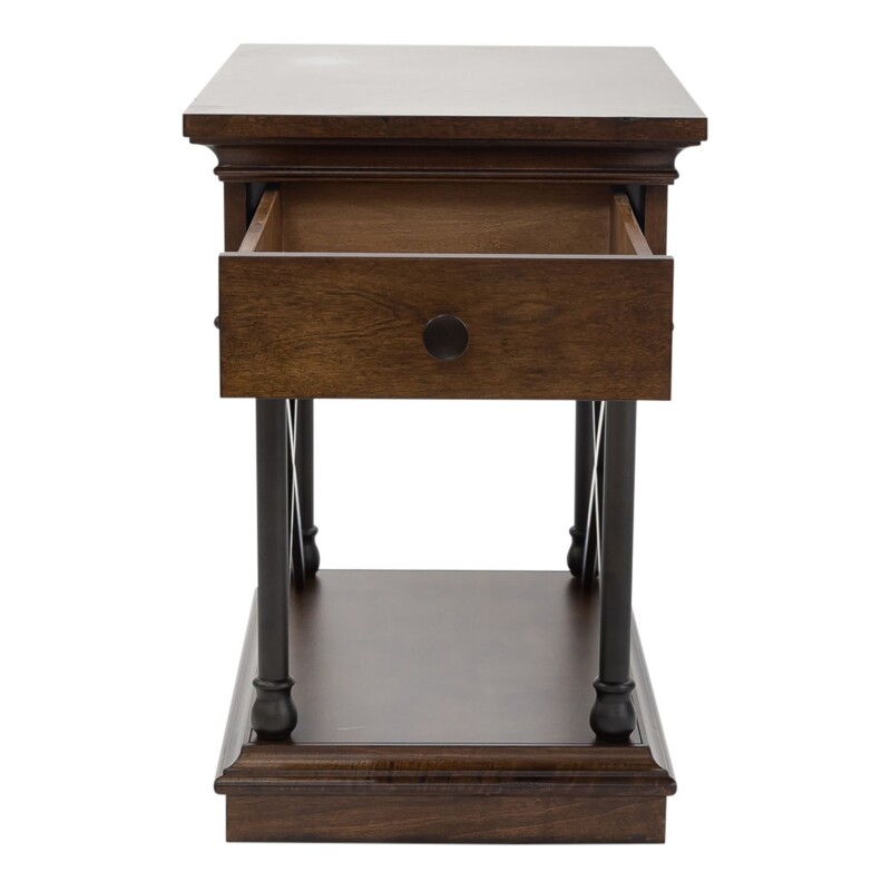 Tribeca Drawer Chair Side Table 315OT1021