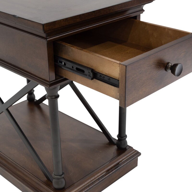 Tribeca Drawer Chair Side Table 315OT1021
