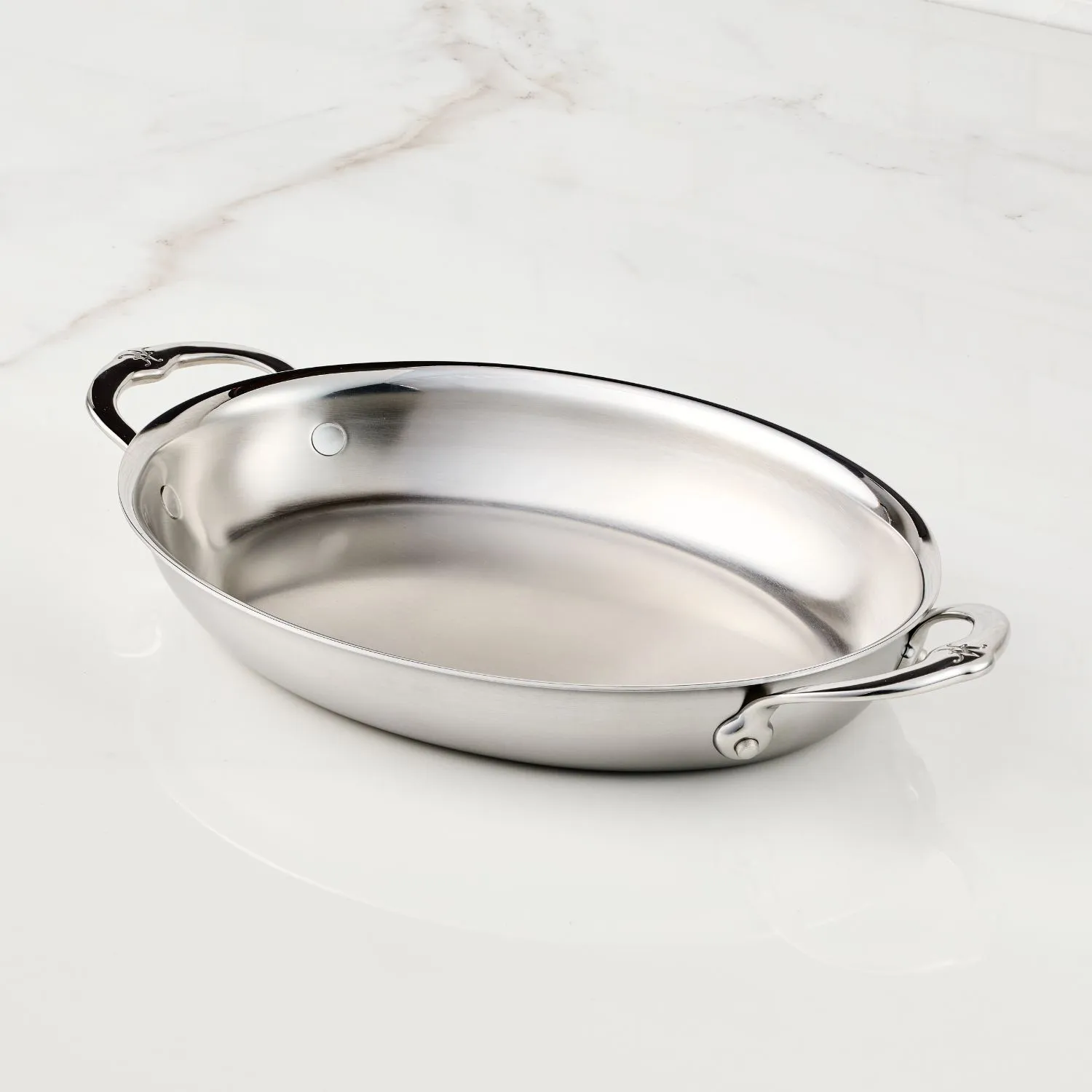 12.5-Inch x 9-Inch Oval Au Gratin 31722