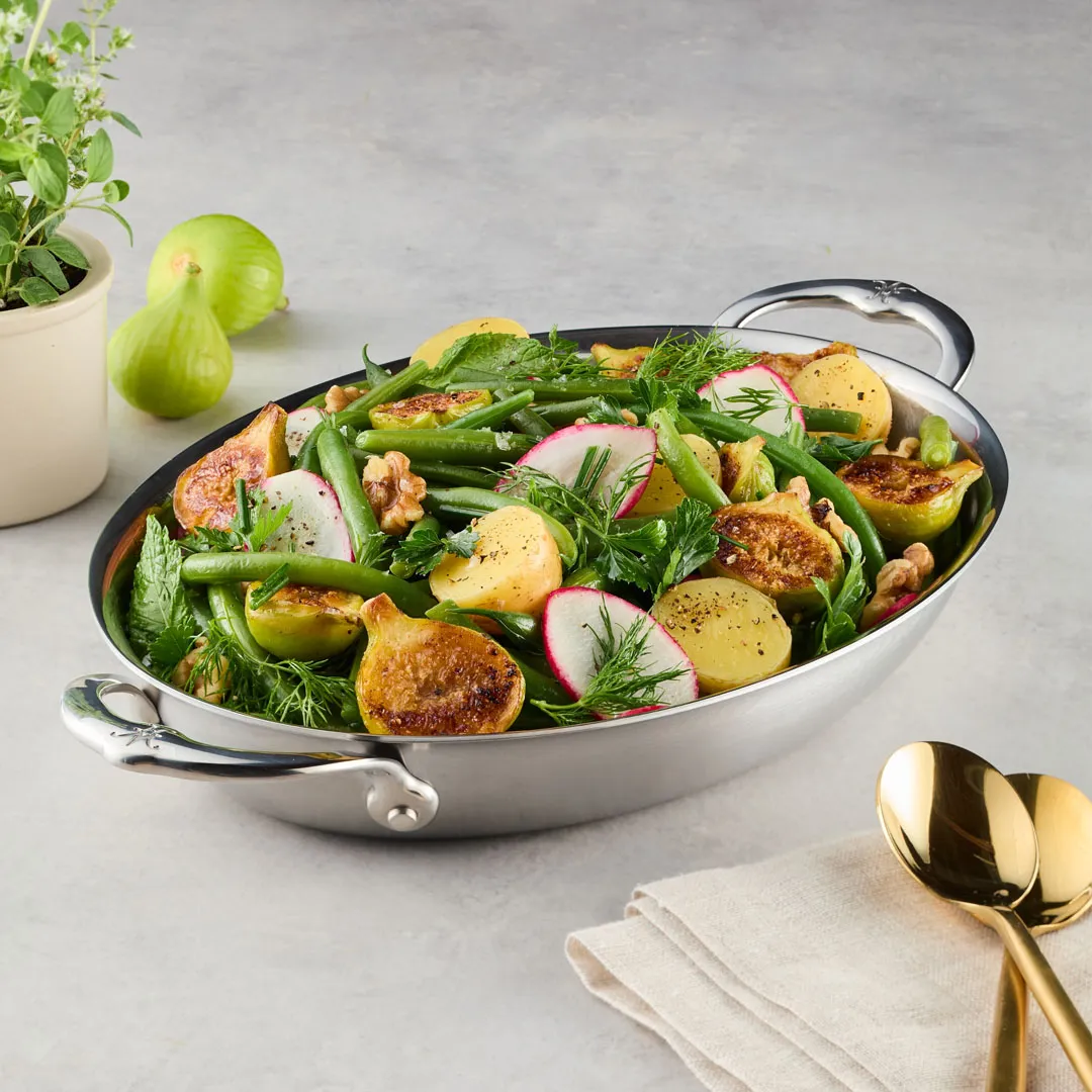 12.5-Inch x 9-Inch Oval Au Gratin 31722