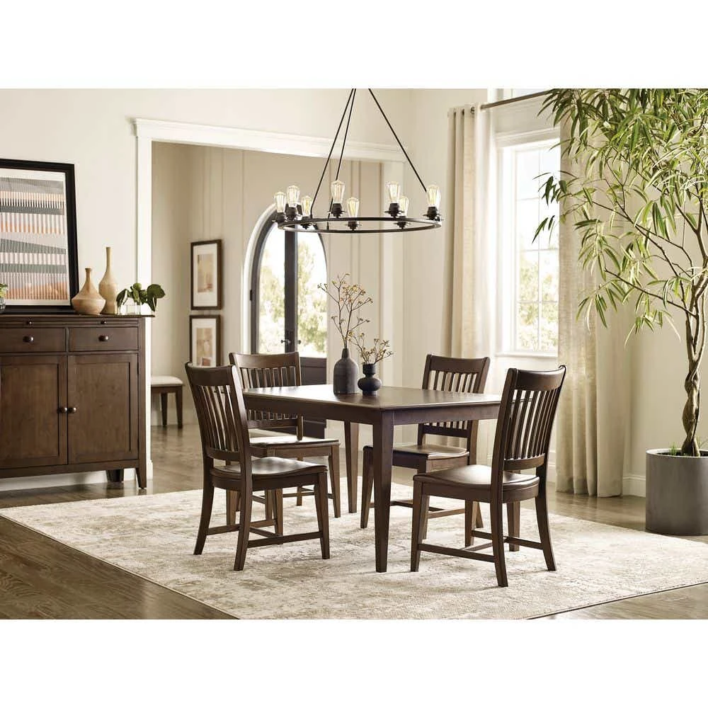 Kafe 60" Rectangular Leg Table 317744M