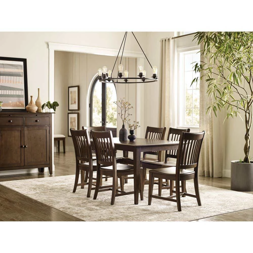 Kafe 60" Rectangular Leg Table 317744M