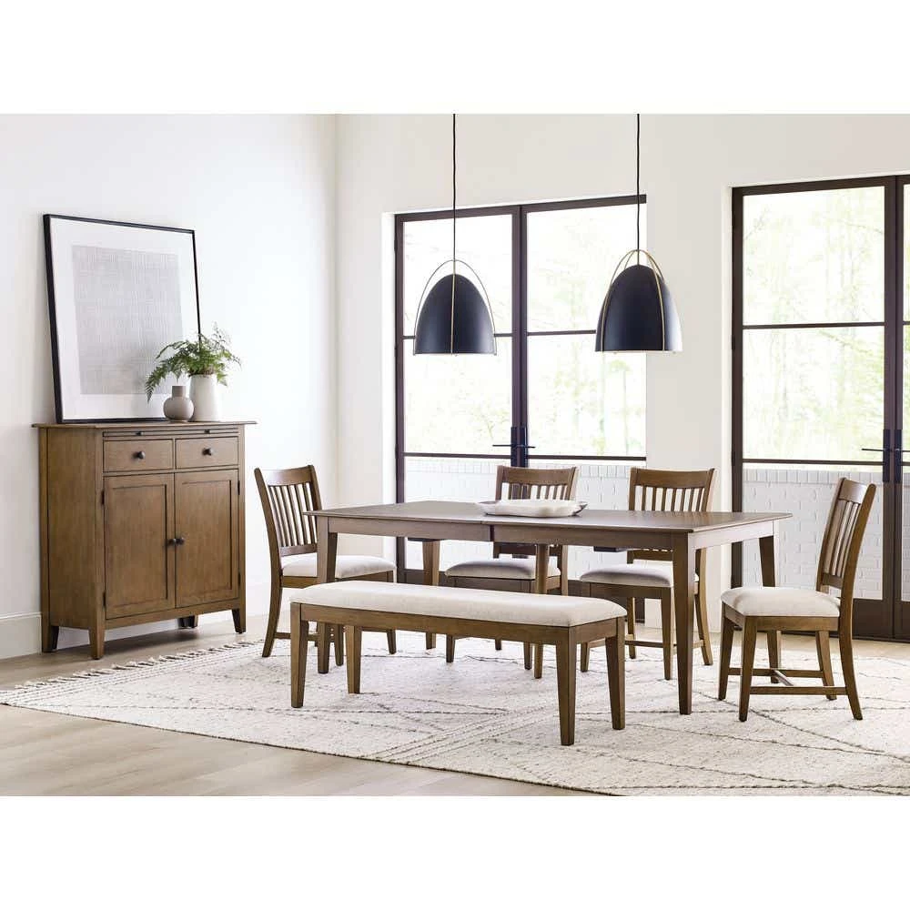 Kafe 80" Rectangular Leg Table 317745L