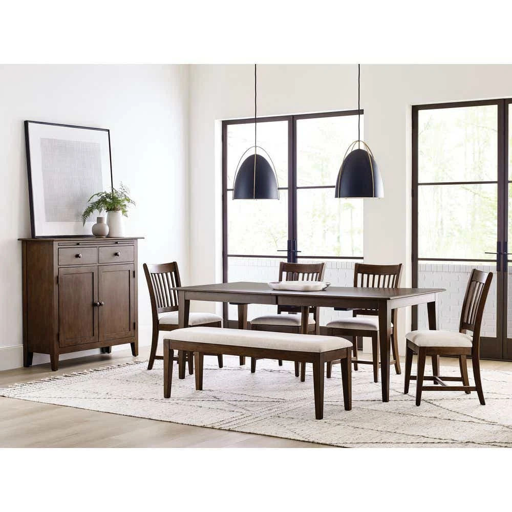 Kafe 80" Rectangular Leg Table 317745M