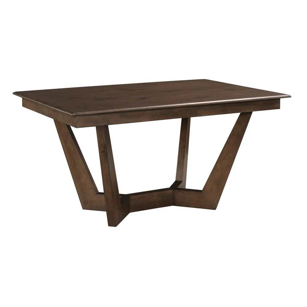 Kafe 60" Rectangular Trestle Table Pkg 317746MP