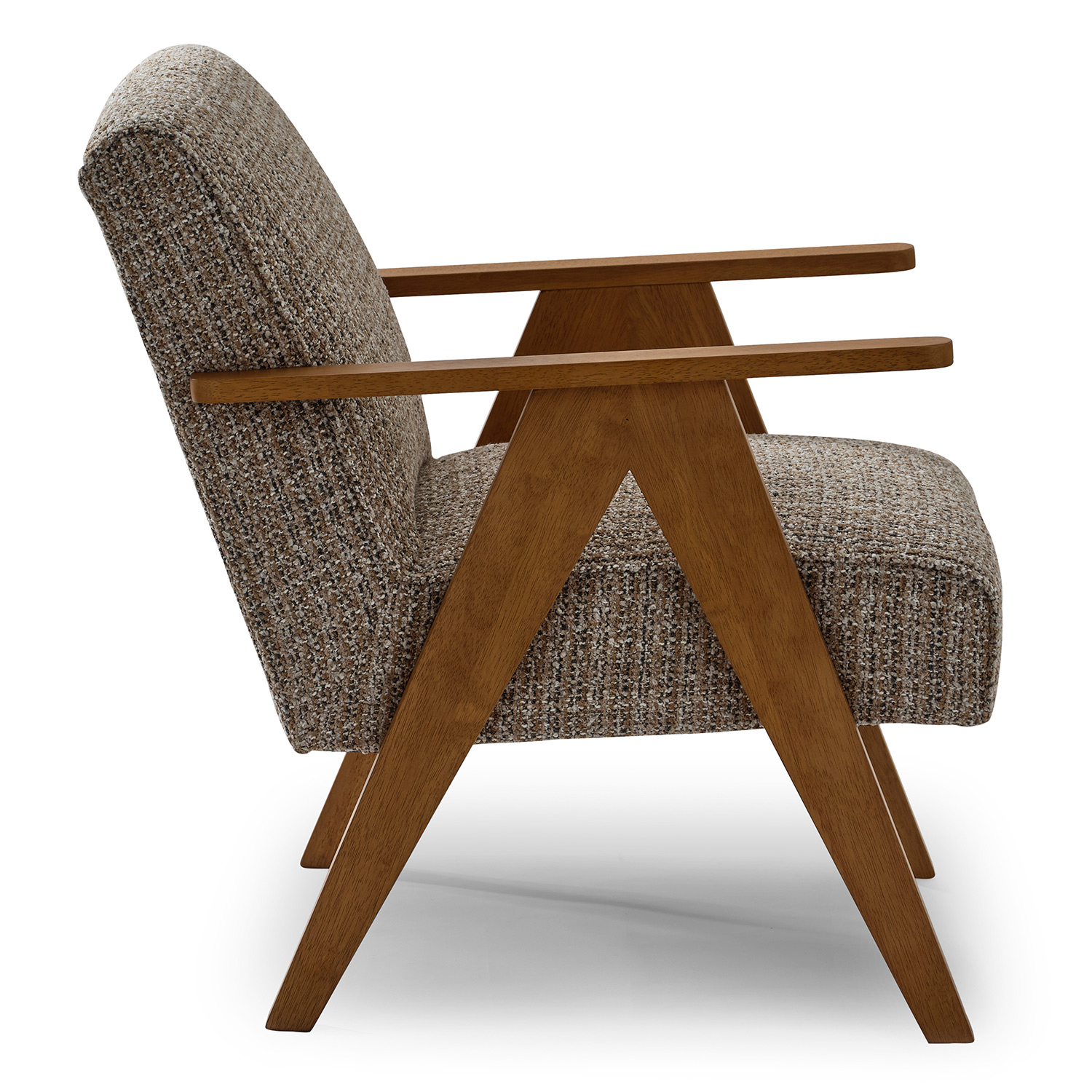 Bayden - Modern Sawhorse Accent Chair - Honey Birch - 3180HB 3180HB