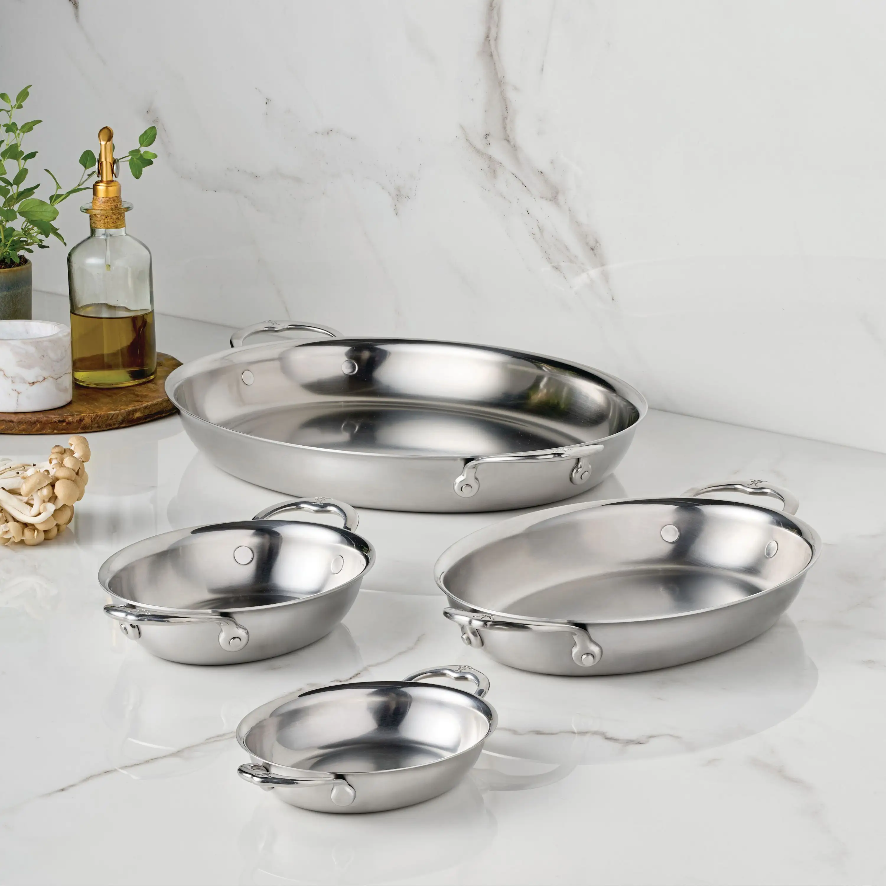 8.5-Inch x 6.5-Inch Oval Au Gratin 31827