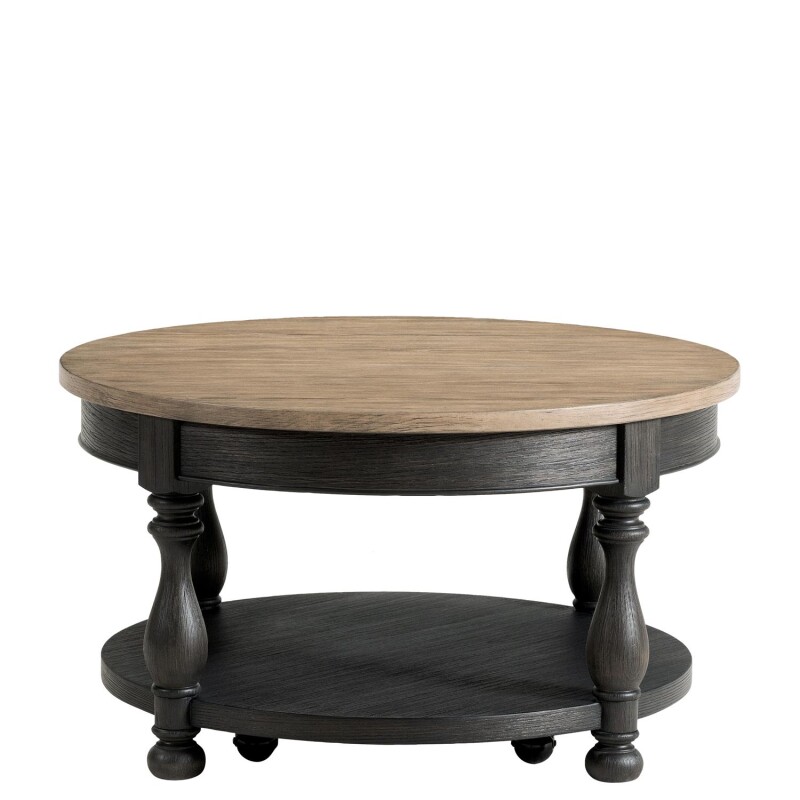 Barrington Two Tone Round Cocktail Table 32301