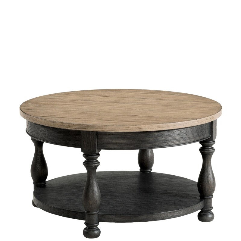 Barrington Two Tone Round Cocktail Table 32301