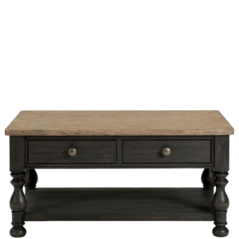Barrington Two Tone Rectangle Cocktail Table 32302