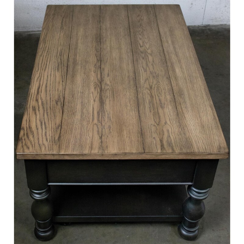 Barrington Two Tone Rectangle Cocktail Table 32302