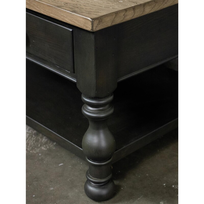 Barrington Two Tone Rectangle Cocktail Table 32302