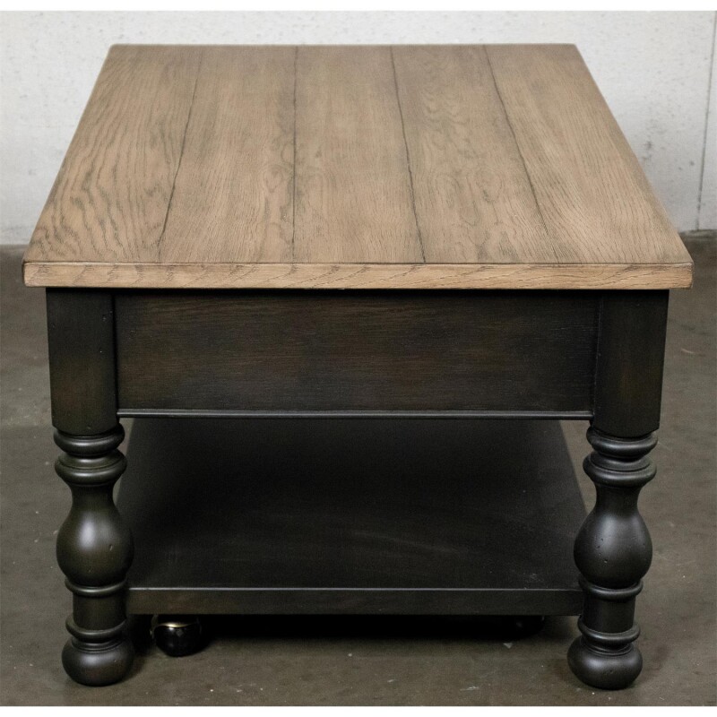 Barrington Two Tone Rectangle Cocktail Table 32302