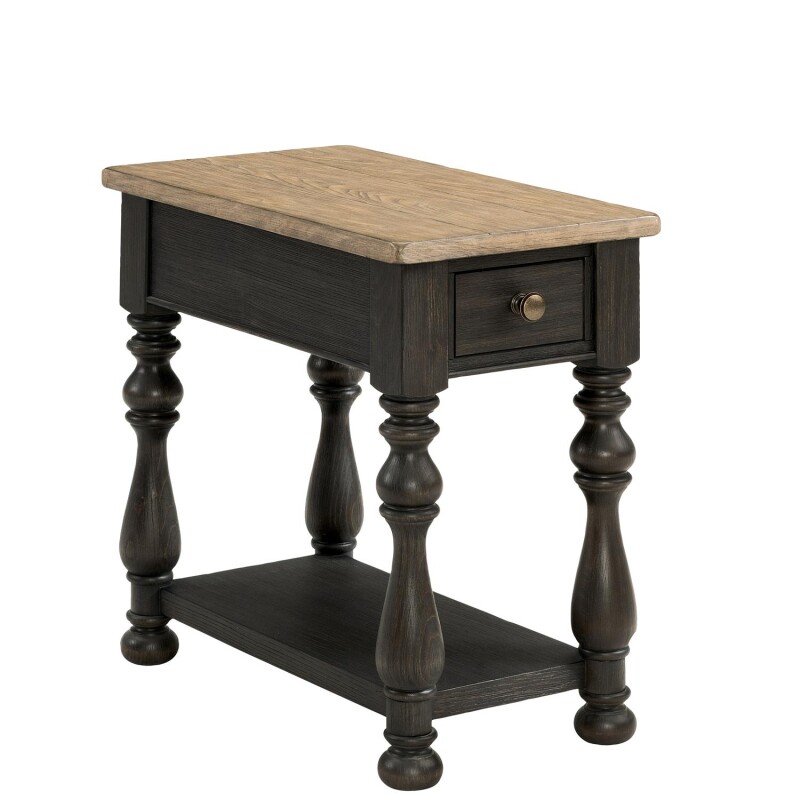 Barrington Two Tone Chairside Table 32312