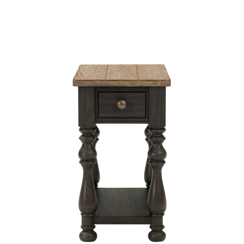 Barrington Two Tone Chairside Table 32312