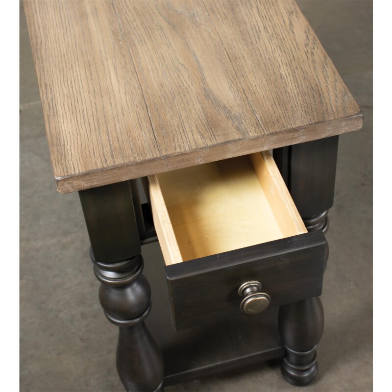 Barrington Two Tone Chairside Table 32312