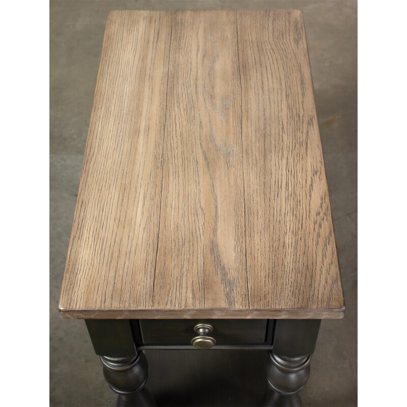 Barrington Two Tone Chairside Table 32312
