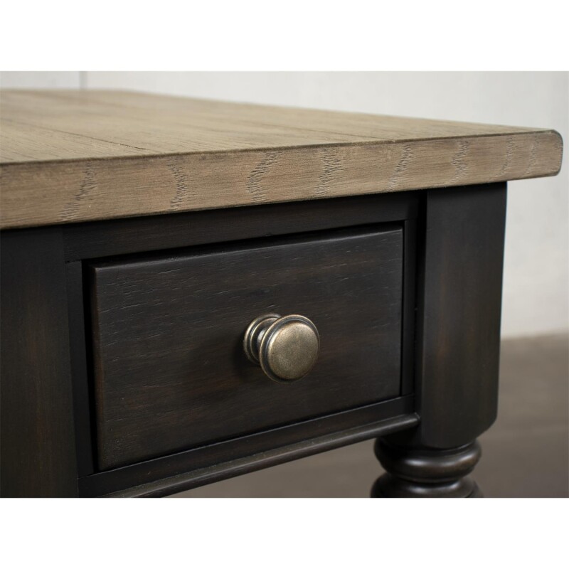 Barrington Two Tone Chairside Table 32312