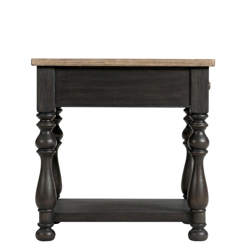 Barrington Two Tone Chairside Table 32312