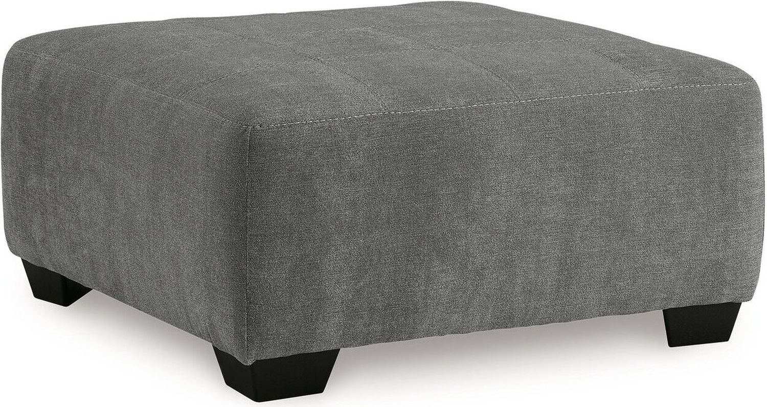 Birkdale Court Oversized Accent Ottoman In Gray 3240208