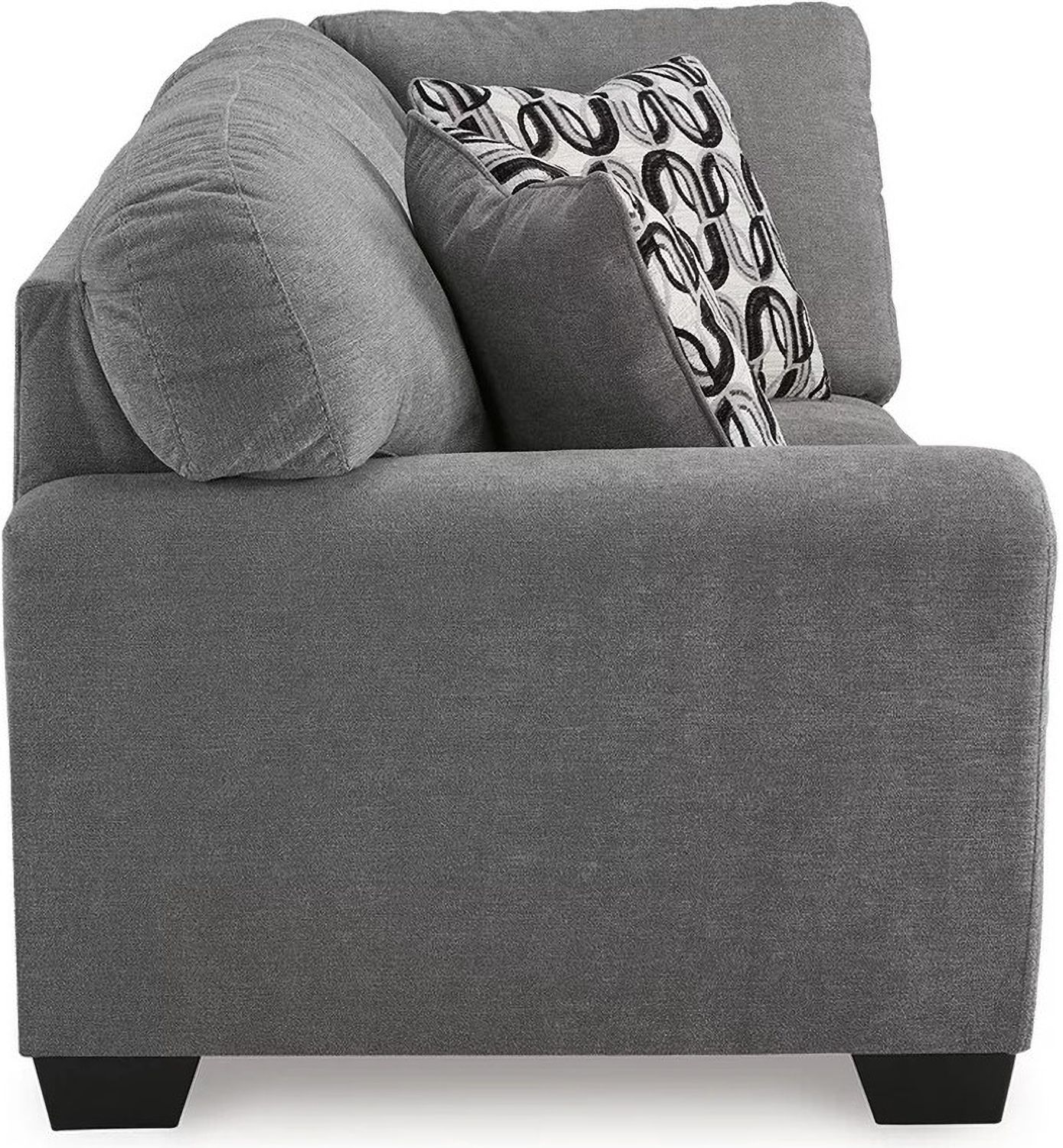 Birkdale Court 3-Piece Sectional With RAF Chaise In Gray 32402S2