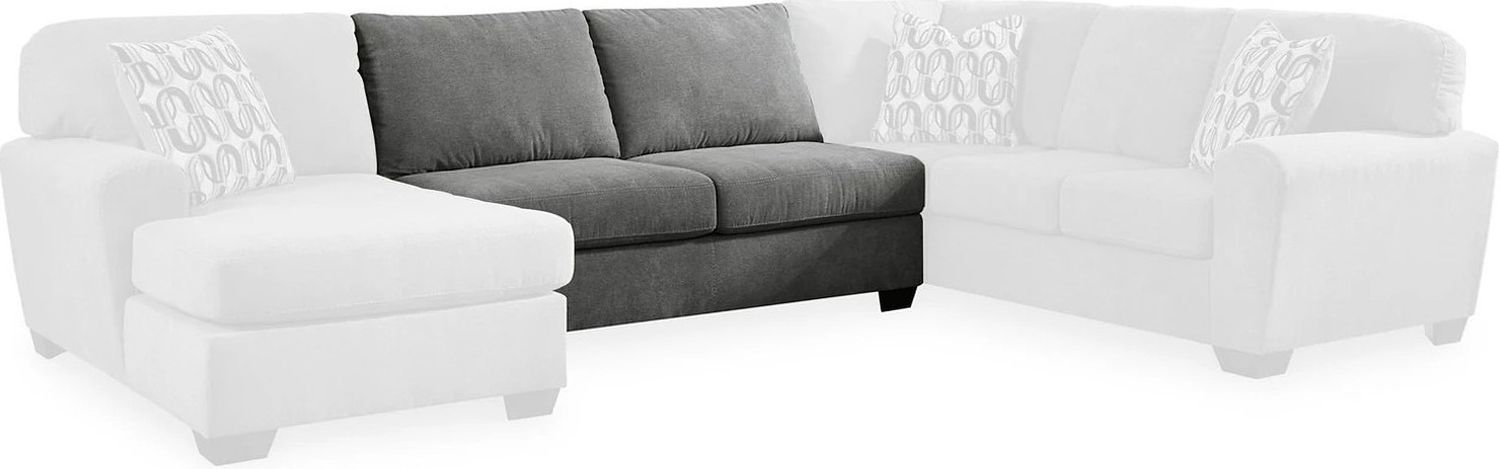 Birkdale Court 3-Piece Sectional With RAF Chaise In Gray 32402S2