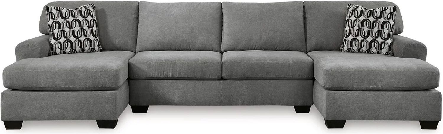 Birkdale Court 3-Piece Sectional In Gray 32402S3