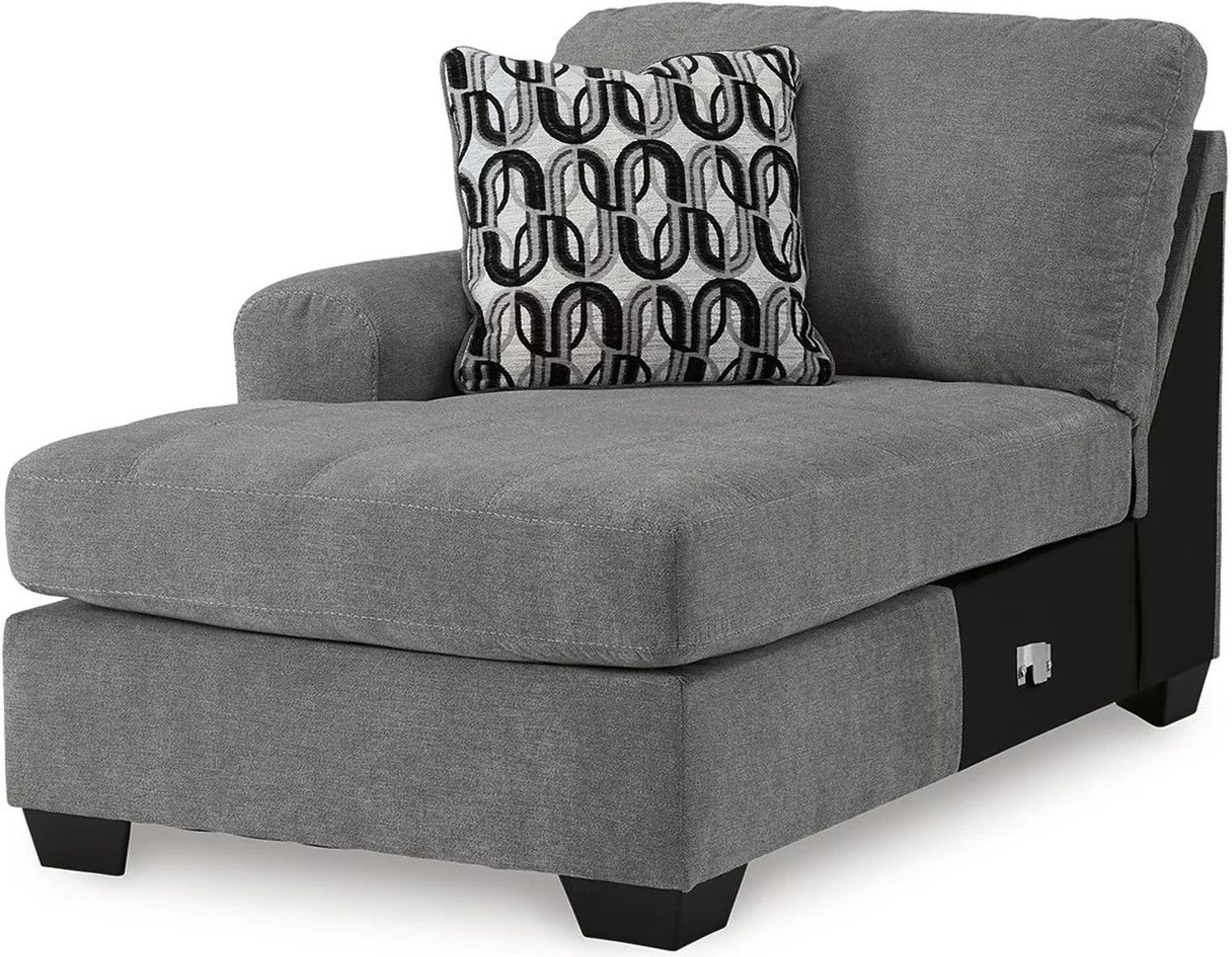 Birkdale Court 3-Piece Sectional In Gray 32402S3