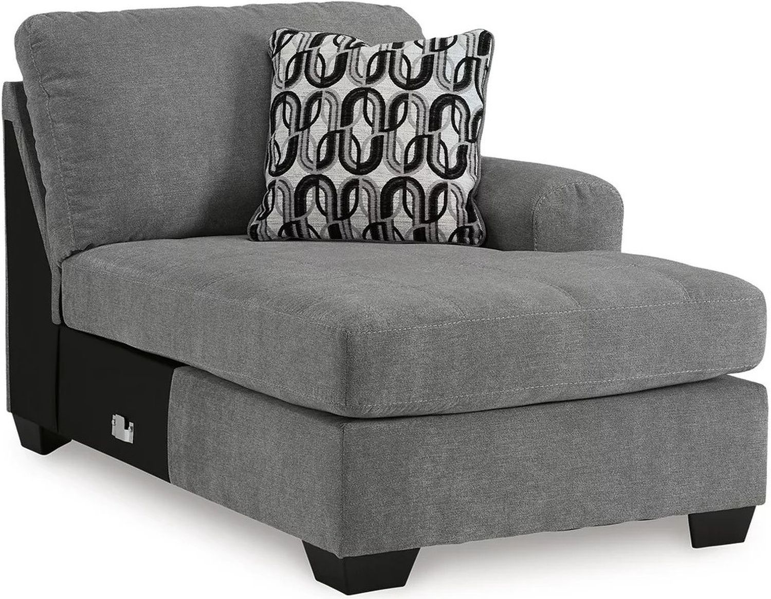 Birkdale Court 3-Piece Sectional In Gray 32402S3