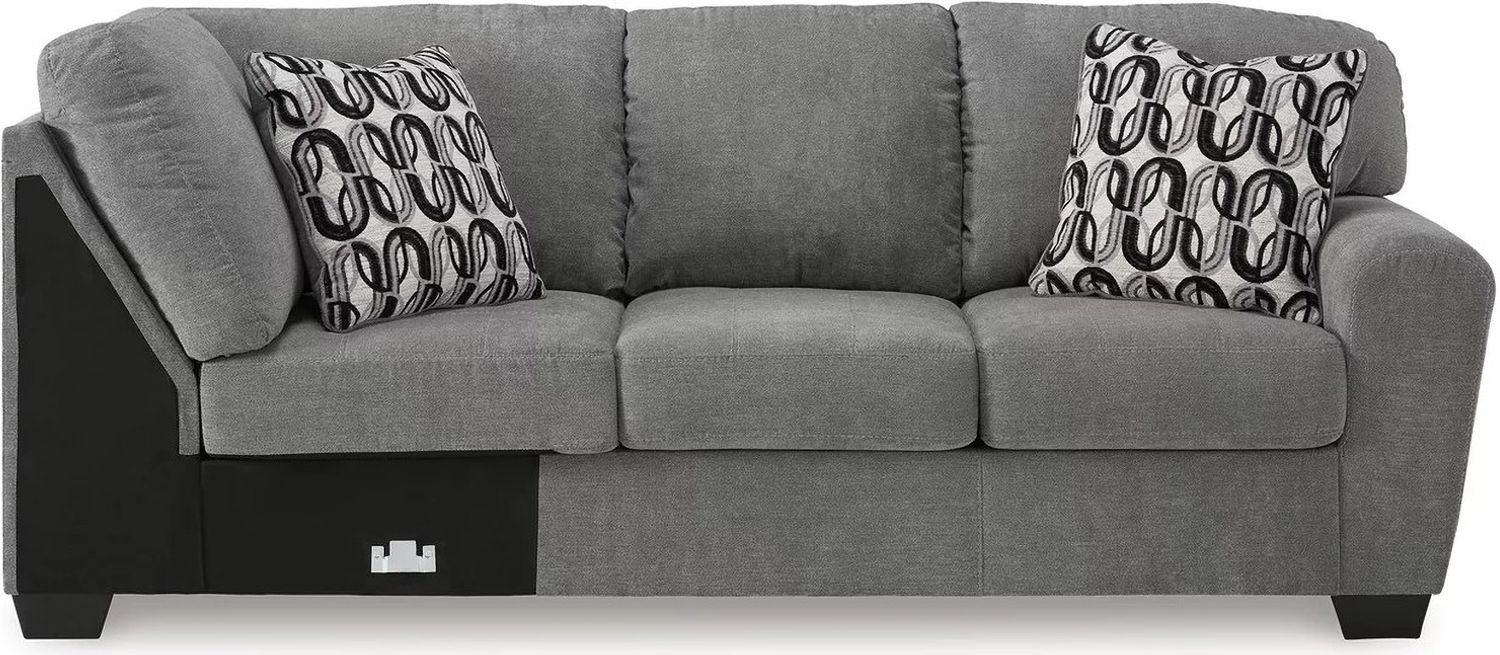 Birkdale Court 3-Piece Sectional In Gray 32402S3