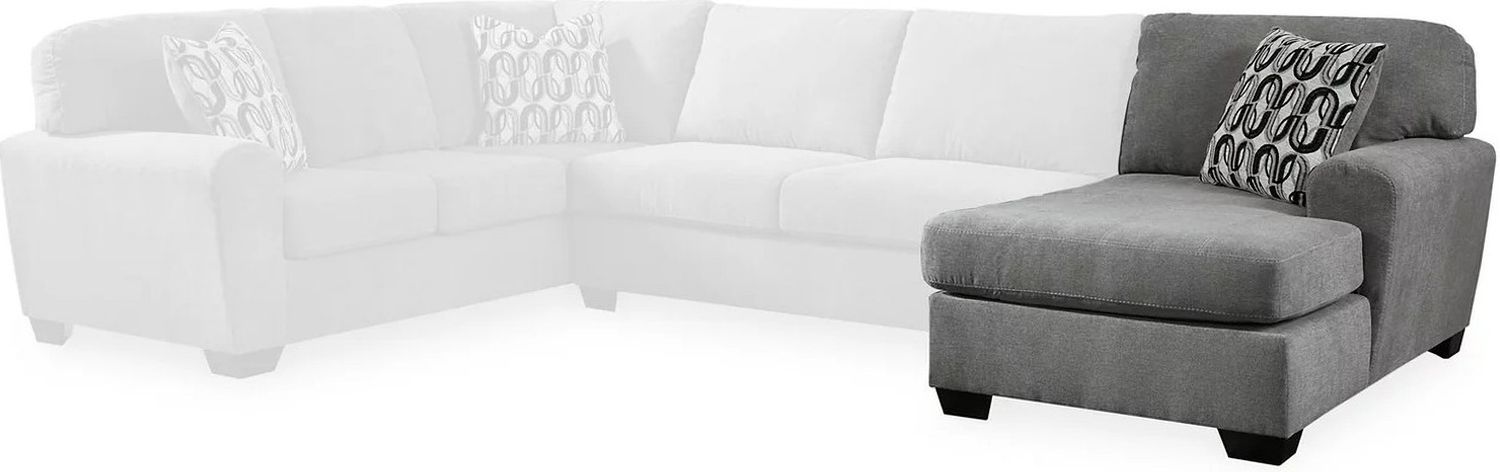 Birkdale Court 3-Piece Sectional In Gray 32402S3