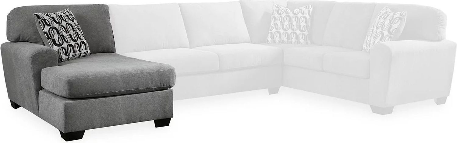 Birkdale Court 3-Piece Sectional In Gray 32402S3