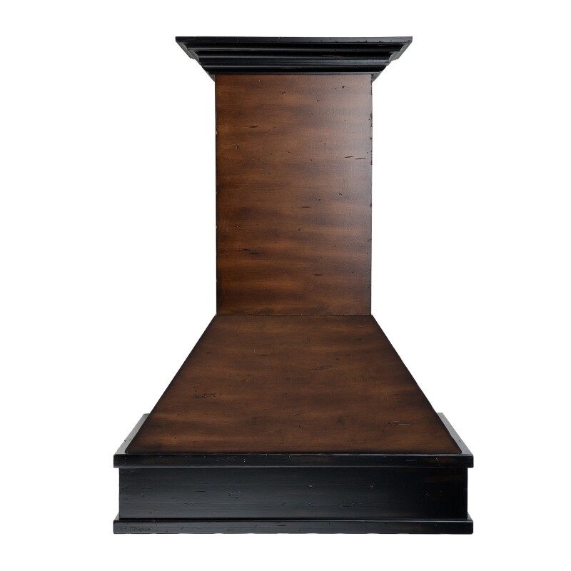 36" Ducted Wooden Wall Mount Range Hood and Hamilton - 36 inch 329AH36