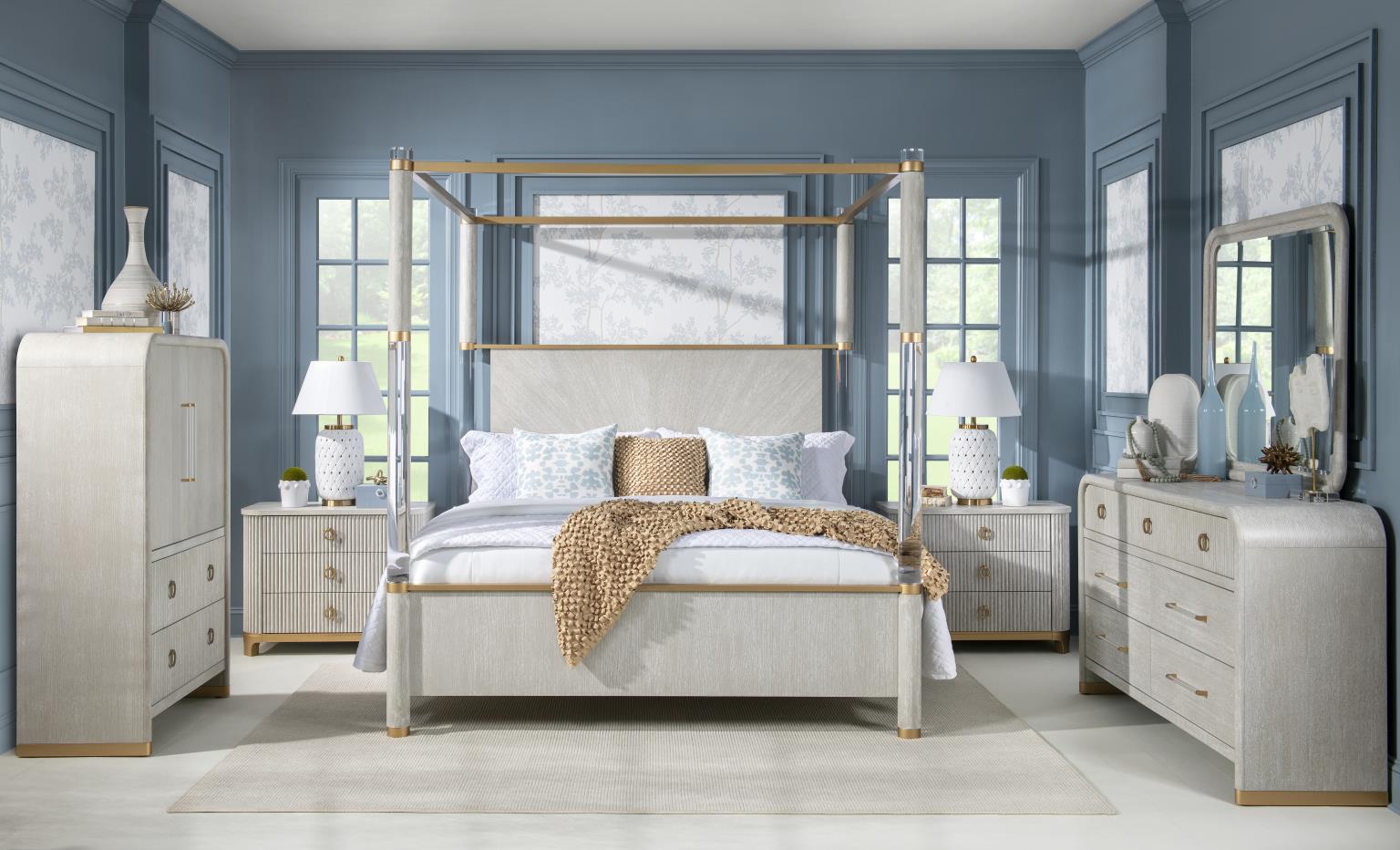 3300 Miramar BR Oyster Chest Nightstand 33003200