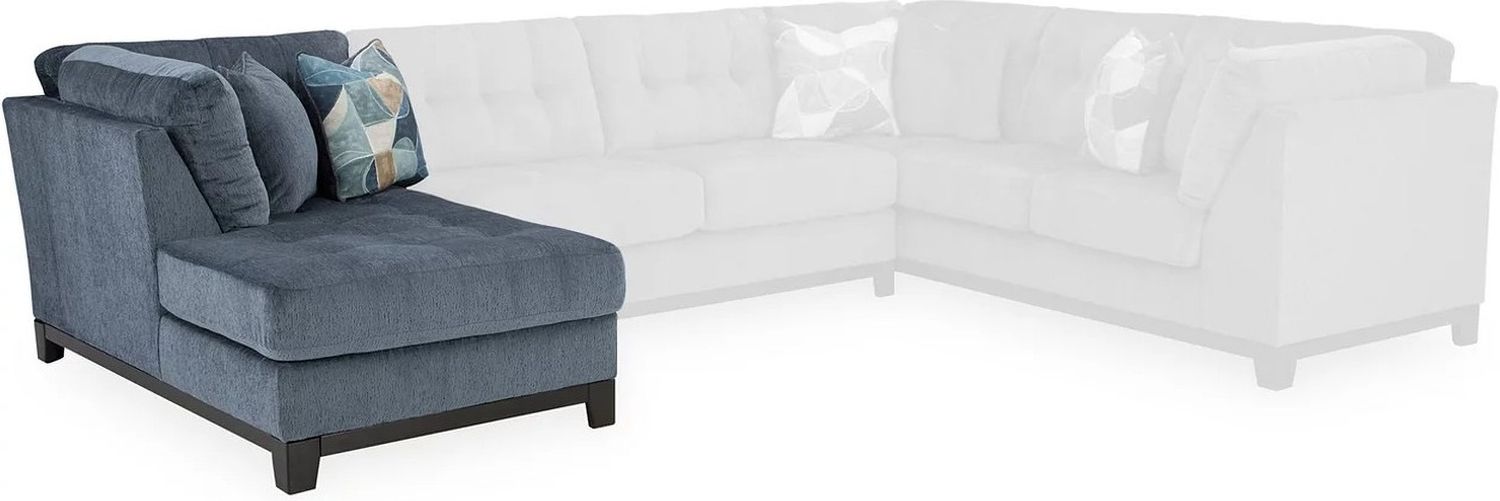 Maxon Place 3-Piece Sectional with Chaise In Navy 33003S1