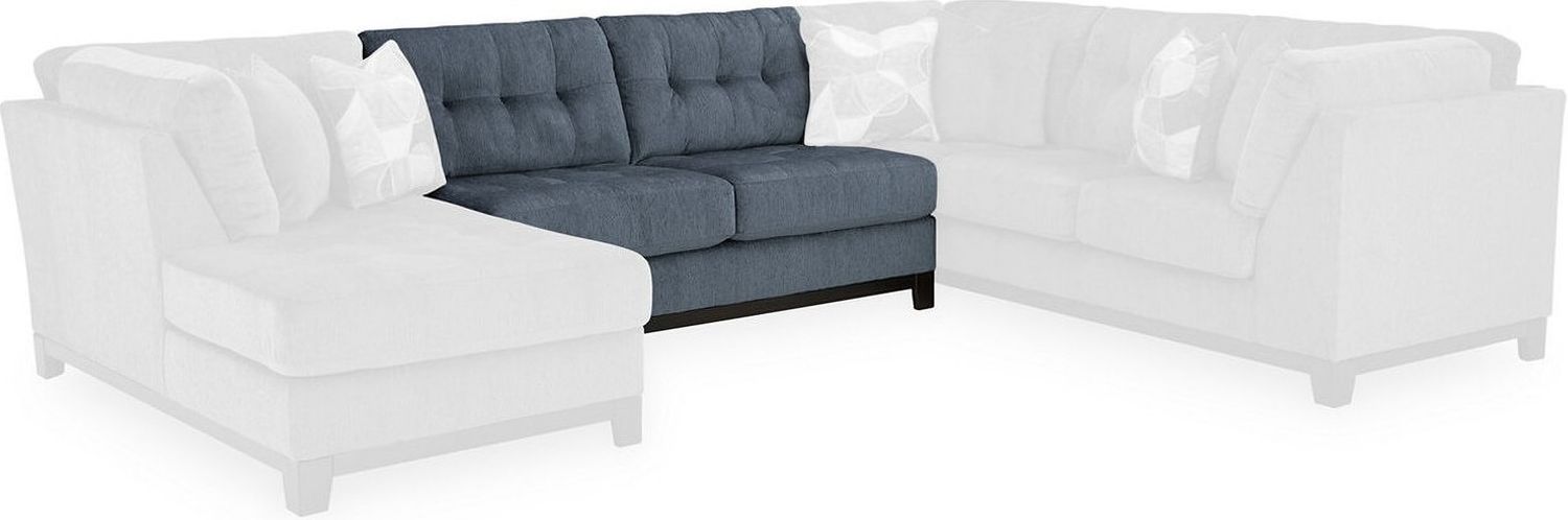 Maxon Place 3-Piece Sectional with Chaise In Navy 33003S1