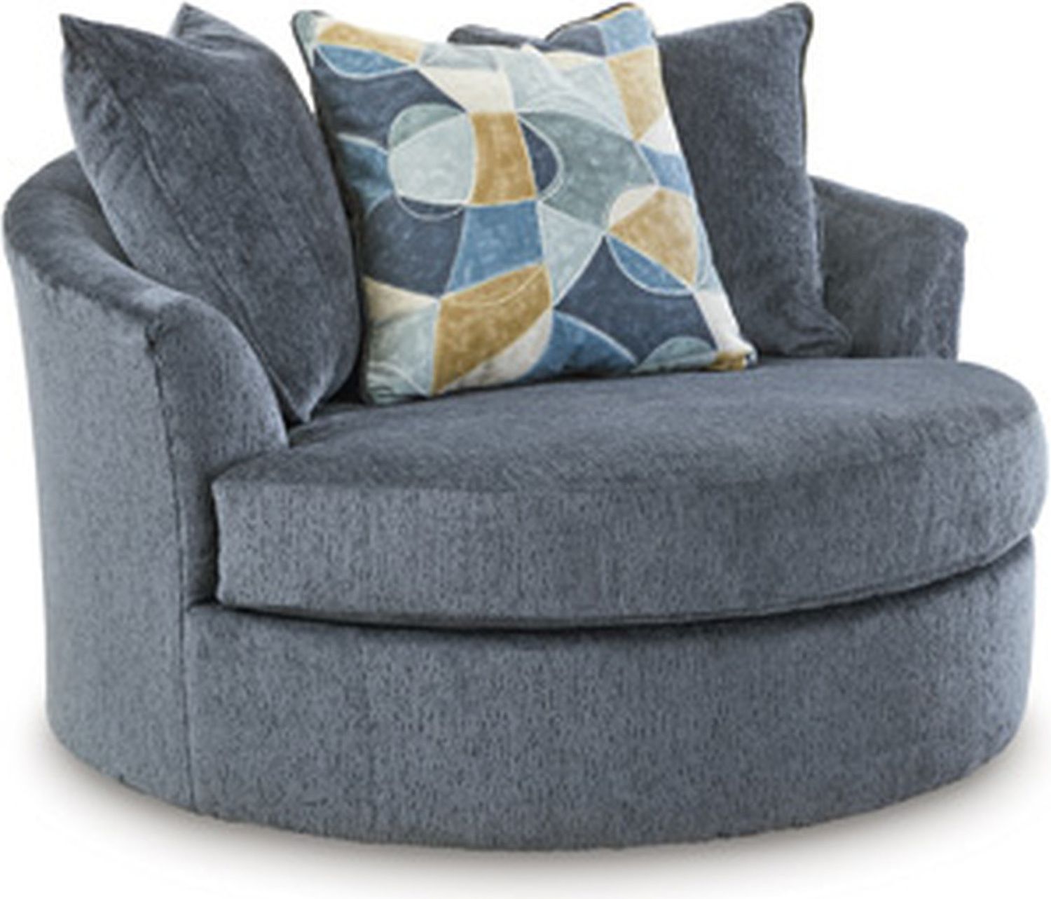 Maxon Place 3-Piece Sectional with Chaise In Navy 33003S1
