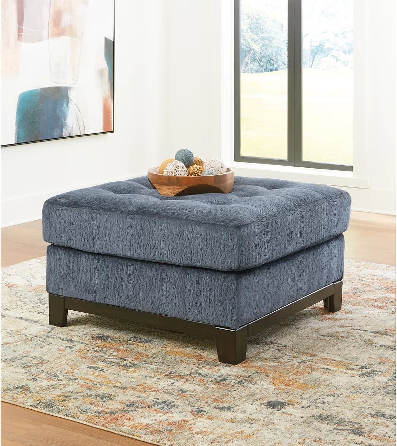Maxon Place 3-Piece Sectional with Chaise In Navy 33003S1