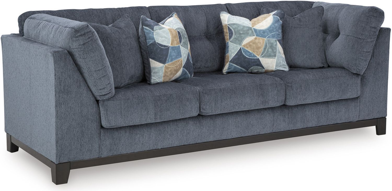 Maxon Place 3-Piece Sectional with Chaise In Navy 33003S1