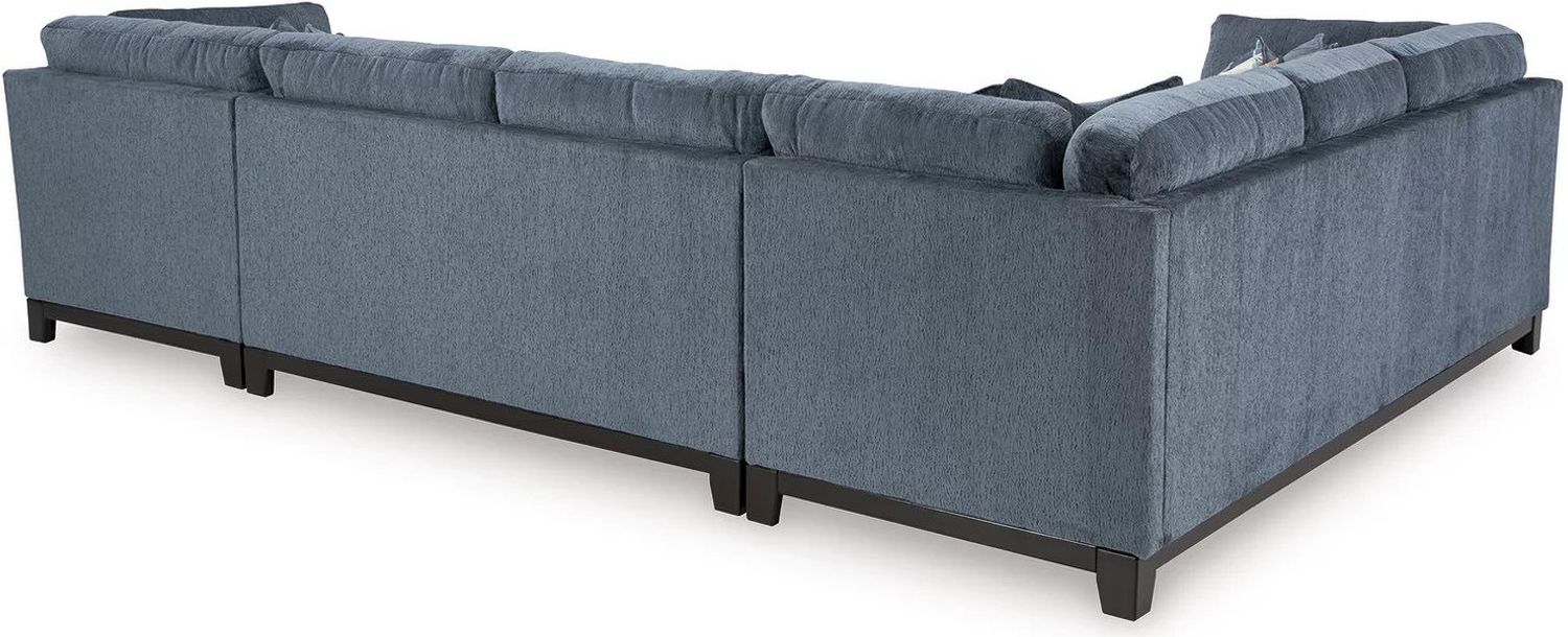 Maxon Place 3-Piece Sectional with Chaise In Navy 33003S2