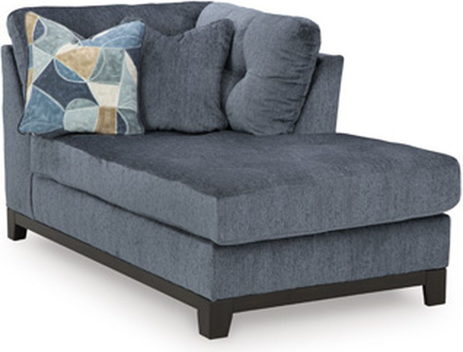 Maxon Place 3-Piece Sectional with Chaise In Navy 33003S2
