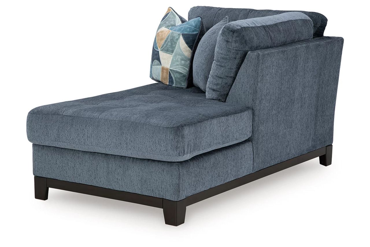 Maxon Place 3-Piece Sectional with Chaise In Navy 33003S2
