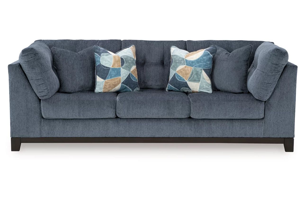 Maxon Place 3-Piece Sectional with Chaise In Navy 33003S2