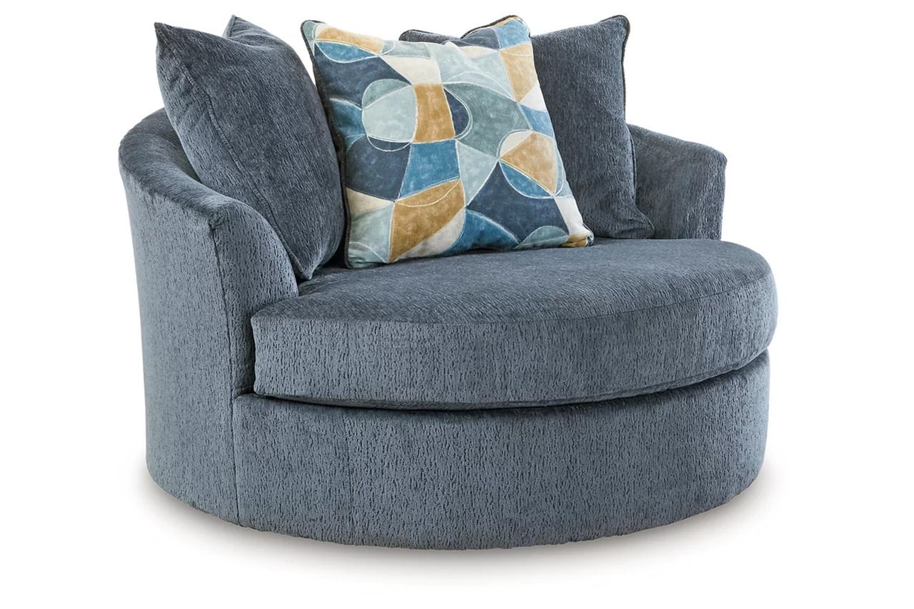 Maxon Place 3-Piece Sectional with Chaise In Navy 33003S2