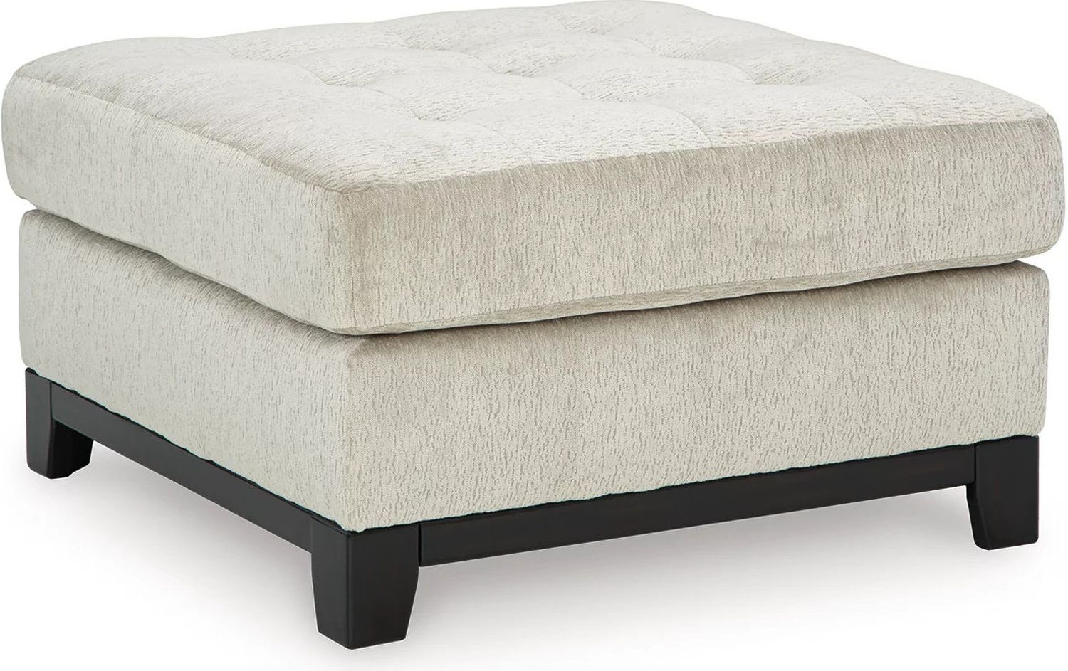 Maxon Place Oversized Accent Ottoman In Stone 3300408