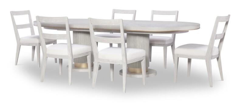 3300 Miramar DR Complete Oval Dining Table 3300421K