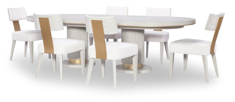 3300 Miramar DR Complete Oval Dining Table 3300421K
