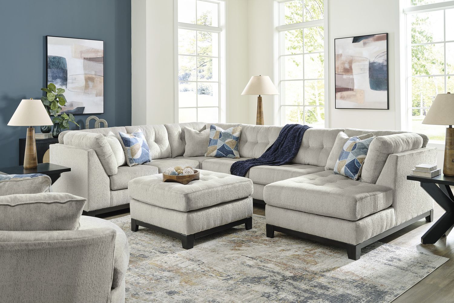 Maxon Place Sofa In Stone 3300438