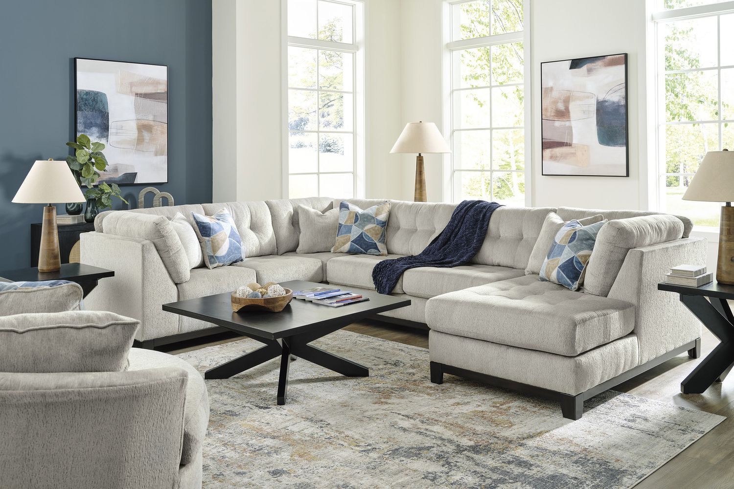 Maxon Place Sofa In Stone 3300438