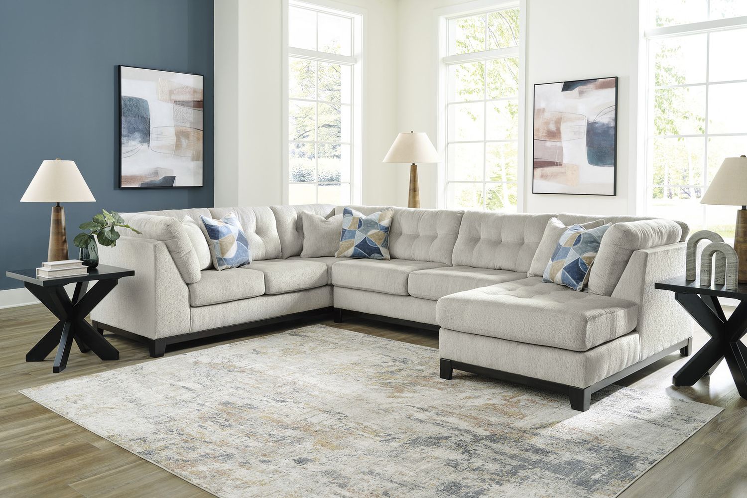 Maxon Place Sofa In Stone 3300438